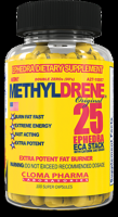 Cloma Pharma: Methyldrene-25, 100 Capsules (Yellow)