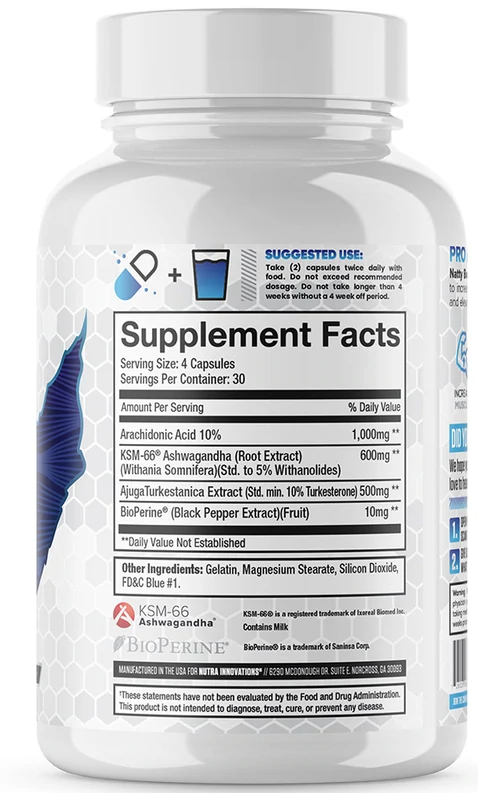 Nutra Innovations: Natty Bol, 120 Capsules