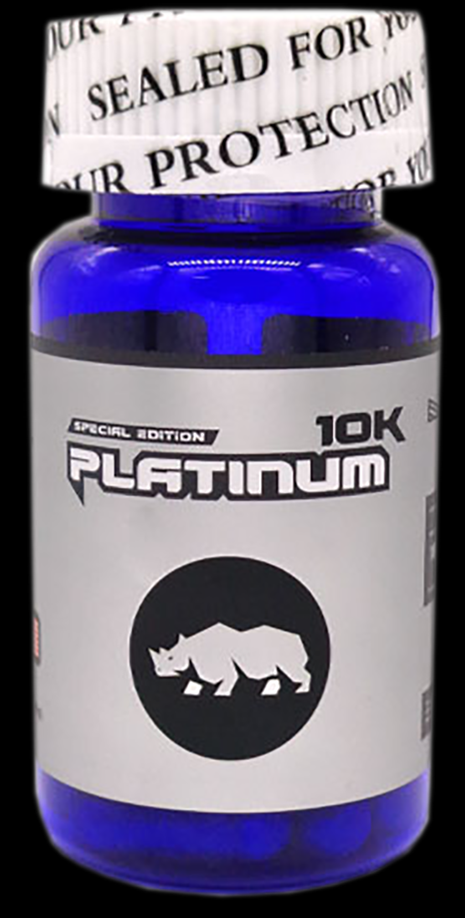 Rh1n0: Platinum 10k, 6 Count Bottle