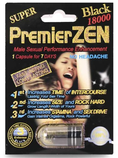 PremierZen: Black 18000 Male