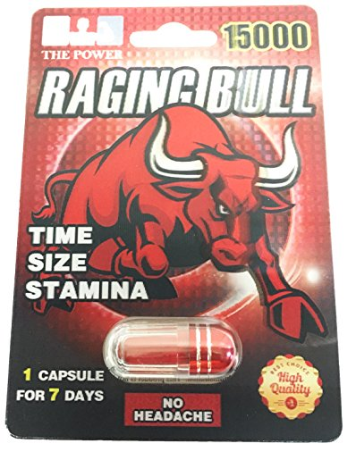 Raging Bull: 15000 Male Enhancement