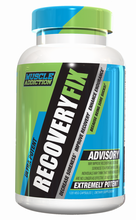 Muscle Addiction: Recovery Fix, 120 Capsules