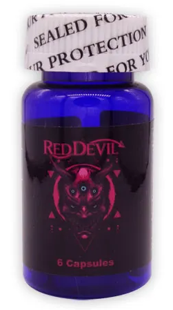 Red Devil: Male Enhancement, 6 Count Bottle