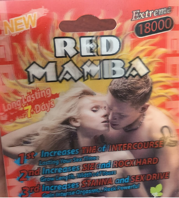 Red Mamba Extreme 18000 Male Enhancement