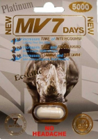 Rhino: MV7 Platinum 5000 Male Enhancement