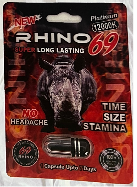 Rhino: Rhino69 Platinum 12000k Male Enhancement