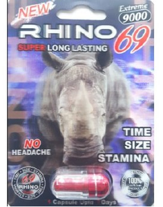 Rhino: Rhino 69 Extreme 9000, Male Enhancement