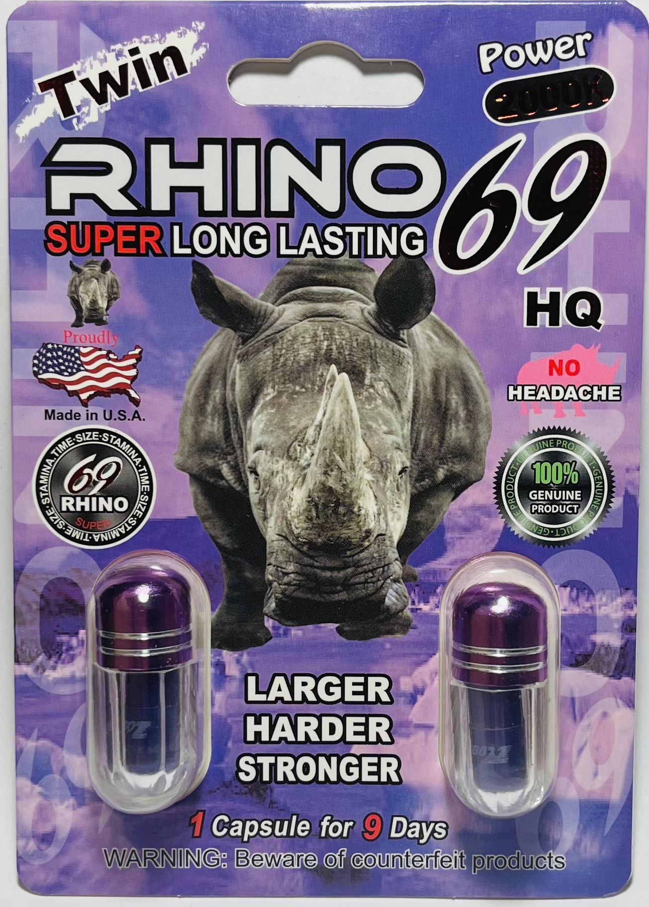 Rh1n0: Rh1n0 69 Twin Power 2000k