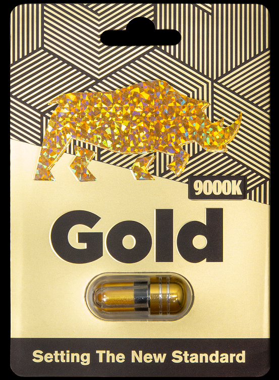 Rh1n0: Gold 9000k Male