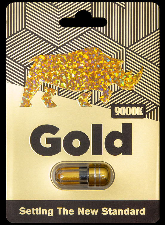 Rhino: Gold 9000k Male Enhancement