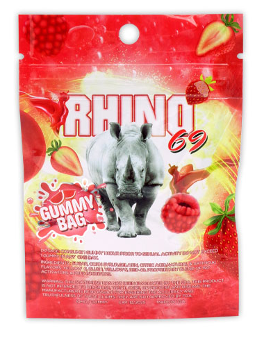 Rhino: Rhino 69 Gummy Male Enhancement Red Packaging