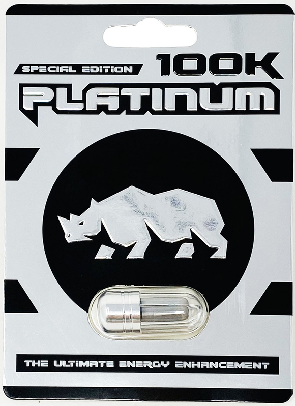 Rhino: Platinum 100K Male Enhancement