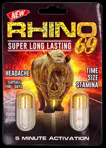 Rhino: 69 Super Long Lasting Double Pack