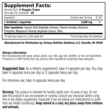 SNS: L-Ornithine L-Aspartate, 120 Capsules