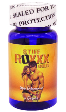 Stiff Roxxx: Gold Male Ehancement, 6 Count Bottle