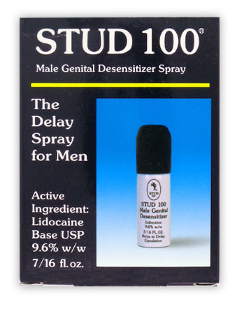 Stud 100: Male Genital Desensitizer Spray, 7/16 fl.oz.