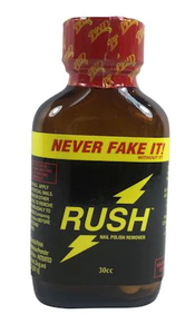 Super Rush: Nail Polish Remover Black Bottle, 30cc