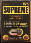 Supreme Black 50k Male enhance