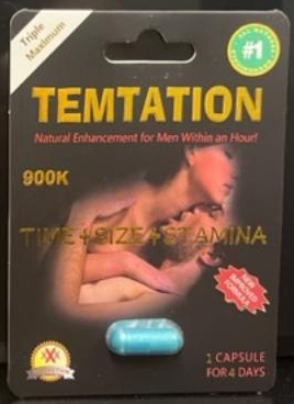 Temtation 900k Male Enhancement