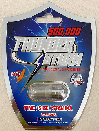 Thunder Storm: 500,000 Male