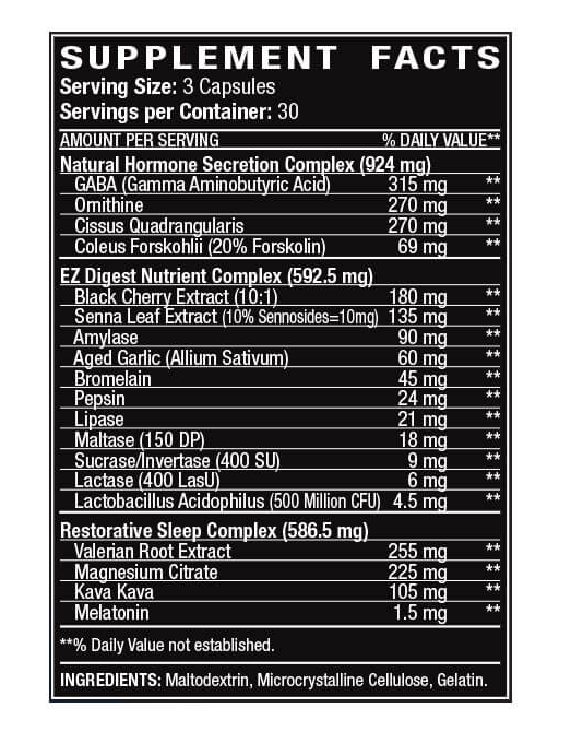 Re Storage Supplement Titan Nutrition: Reststor, 90 Capsules – Lockout Supplements