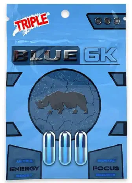 Rh1n0: Blue 6k Male , Triple Pack