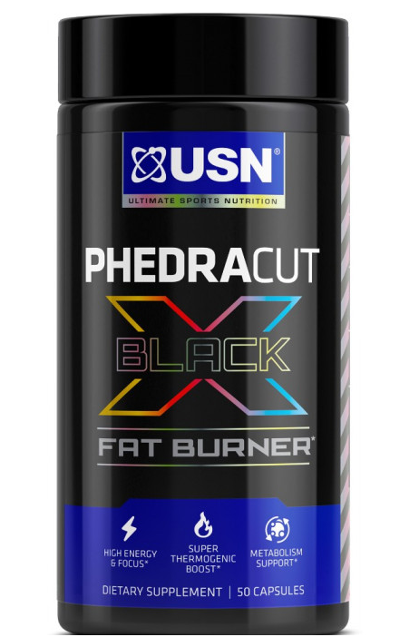 USN: Phedracut Black, 50 Capsules