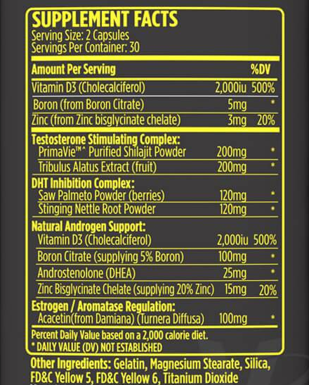 VMI: A-XR Alpha Male, 60 Capsules