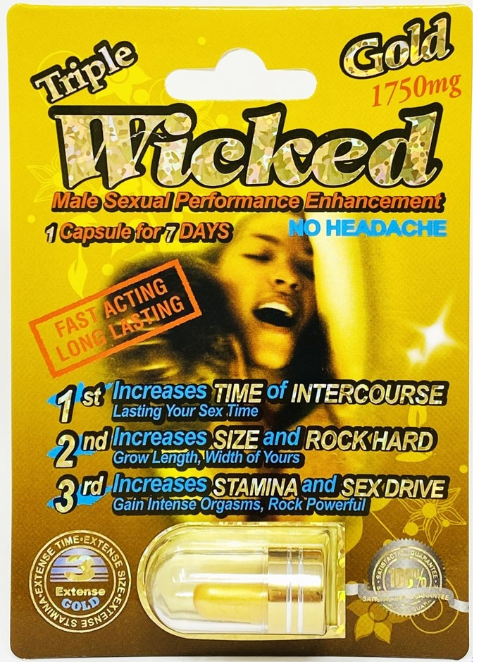 Wicked: Triple Wicked Gold 1750 Male