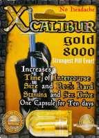 Medieval Group: Xcalibur Gold 8000 Male Enhancement